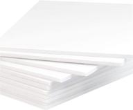 🎨 mat board center white foam core boards (12x16, pack of 10) - high-quality 1/8" thick white foam boards for art projects & presentation displays logo