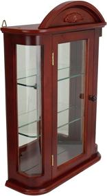 img 4 attached to 🔍 Optimize SEO: Wall Mounted Storage Curio Cabinet by Design Toscano Rosedale - 22 Inch, Mahogany