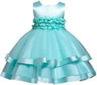 👧 little dragon pig girl princess tutu dress: a-line flower party dresses for holiday, birthday, and wedding events logo