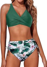 img 4 attached to 👙 Stay Classy and Chic with Aqua Eve's Waisted Swimsuits – Women's Clothing, Swimsuits & Cover Ups