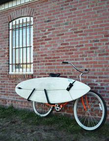 img 1 attached to MBB Shortboard Surfboard Bicycle Rack: A Convenient and Stylish Solution in Black