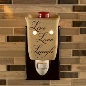 img 2 attached to 🕯️ Dawhud Direct Live Love Laugh Plug-in Fragrance Wax Melt Warmers