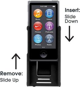 img 3 attached to Ultra Slim Fit Shell Case Cover 📱 for iPod Nano 7 (7th Generation) - roocase (Black)