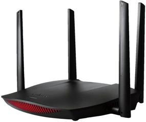 img 2 attached to 🔒 Enhanced Edimax Gemini Smart Wi-Fi 5 AC2600 Gaming Router: MU-MIMO, Dual-Band, Gigabit Ethernet, Extended Wi-Fi Range, Beam Forming, Smart Roaming Supported (RG21S)