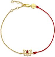 sismiurra red string bracelet for women couple, 18k gold plated red line bracelets girls lucky protection bracelets long distance relationship gifts | matching bracelets for couples | adjustable logo