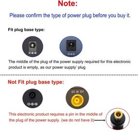 img 2 attached to ⚡ Блок питания COOLM 15V, переменного тока постоянного тока 15V 2A с адаптером питания 5.5 мм x 2.5 мм, 100-240V на DC 15V2A 30W зарядное устройство