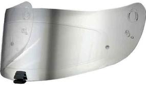 img 2 attached to HJC HJ-20M FG-17 Mirror Silver Helmet Shield with Pinlock Technology: Superior Protection for Optimum Visibility