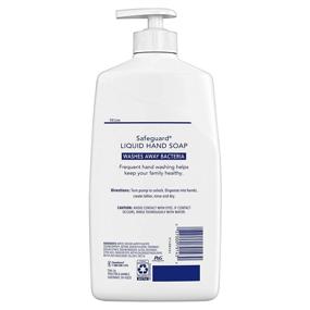 img 3 attached to Safeguard Liquid Hand Soap, Bacteria-fighting Formula, Micellar Deep Cleansing, Refreshing Clean Scent, 25 Oz (4 Pack)