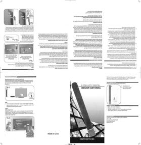 img 1 attached to 📺 Чистый ТВ-ключ HD цифровая комнатная антенна - Бесплатный прием ТВ-сигналов спутникового вещания - Избавьтесь от кабеля, как это показано по ТВ.