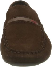 img 3 attached to Hugo Mens Modern Moccasin Brown209