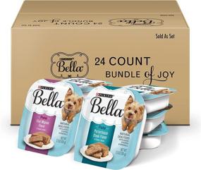 img 4 attached to 🐶 Purina Bella Adult Wet Dog Food Variety Packs - Single Serve in Savory Juices