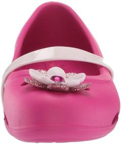 img 3 attached to 🥿 Crocs Women's Lina Charm Flat Ballet: Stylish and Comfortable Footwear for Women