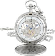 ⌚ charles hubert paris 3780 w mechanical pocket watch logo