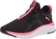 👟 puma softride sophia peony pink girls' running shoes & athletic footwear logo