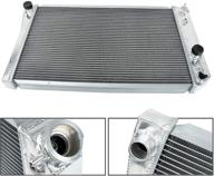 🏎️ high-performance, full aluminum 3-row core racing radiator for 1982-2002 chevy s-10 blazer v8 conversion and 1984-1990 chevrolet corvette logo