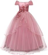 👗 stunning ttyaovo applique wedding birthday princess girls' dresses logo