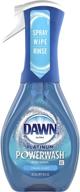 🍽️ dawn platinum powerwash dish spray: powerful fresh scent dish soap, 16 fl oz logo