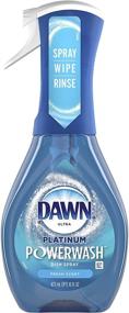 img 4 attached to 🍽️ Dawn Platinum Powerwash Dish Spray: Powerful Fresh Scent Dish Soap, 16 Fl Oz