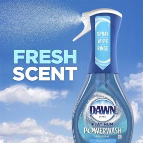 img 1 attached to 🍽️ Dawn Platinum Powerwash Dish Spray: Powerful Fresh Scent Dish Soap, 16 Fl Oz