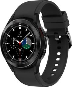 img 3 attached to 💪 Experience Advanced Health and Fitness Tracking with Samsung Galaxy Watch 4 Classic 42mm Smartwatch - GPS, ECG Monitor, Sleep Cycles, Fall Detection, and Bluetooth - Black US Version