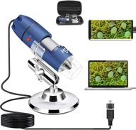 microscope android carrying portable students logo