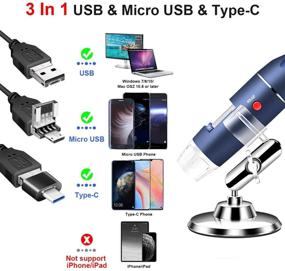 img 3 attached to Microscope Android Carrying Portable Students