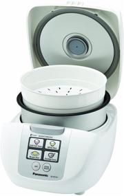 img 4 attached to 🍚 Panasonic 5 Cup Rice Cooker - Fuzzy Logic, One-Touch Cooking for Brown, White, Porridge, Soup - SR-DF101 (White) - 1.0 Liter Capacity