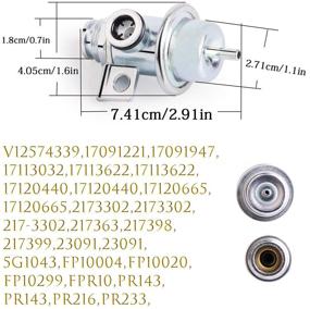 img 3 attached to Injection Regulator Compatible Trailblazer 1997 2005 GMC