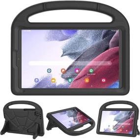 img 4 attached to 👧 Kid-Friendly Case for Samsung Galaxy Tab A7 Lite 8.7 Inch 2021, DJ&amp;RPPQ Lightweight Shockproof Cute Cover with Handle Kickstand for Galaxy Tab A7 Lite 8.7 Inch (SM-T220/T225/T227)-Black