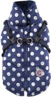 😍 pinkaholic ny miss dotty winter fleece vest in small navy - cozy and chic! логотип