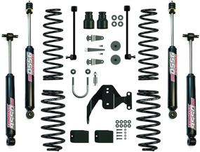 img 1 attached to 🚙 TeraFlex 1251002 JK 2 Door Lift Kit - Enhanced Performance with (4) 2.5" Shocks (2.5")