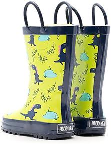 img 1 attached to Обувь Mucky Wear для детей: динозавры, мальчикам от 1 до 3 лет