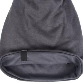 img 1 attached to 🧢 VECRY Oversized Slouch Beanie for Men – Slouchy Skullcap with Large Baggy Fit