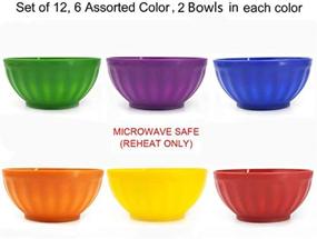 img 2 attached to 🥣 28 Ounce Multicolor Plastic Cereal Container - Durable & Unbreakable