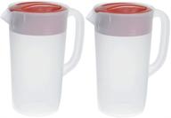 🥛 rubbermaid white qt pitcher - model 30621 (798837755681) логотип