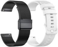 yeejok 22mm smartwatch bands compatible for fossil gen 5e 44mm/men' logo