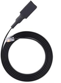 img 2 attached to 🎙️ 1.5M 6-Pin Separable Handheld Mic Extension Cable Cord for Yaesu Radio Walkie Talkie, 1.5M 6-Pin Separable Handheld Mic Extension Cable Cord for Yaesu Radio Walkie Talkie - Extended Length