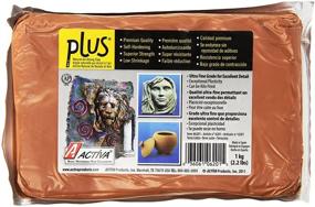 img 1 attached to 🔴 ACTIVA Plus Clay Natural Self-Hardening Clay Terra Cotta - 2.2 pounds: The Best Air-Dry Clay for Artists and Crafts