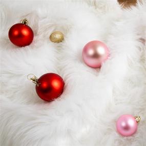 img 3 attached to Exquisite White Plush Luxury Faux Fur Christmas Tree Skirt – Perfect for Elegant Holiday Decorations, Parties, and New Year Celebrations (36 inch Dia)