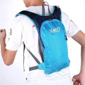 img 2 attached to 💧 YISMEET Hydration Backpack: Lightweight Water Rucksack with 2L Water Reservoir
