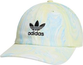 img 4 attached to 🧢 adidas Originals Men's Metal Logo 2 Strapback Cap with Relaxed Fit