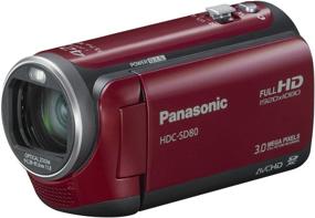 img 4 attached to Panasonic HDC-SD80R HD Camcorder (Red) - SD Card technology (Discontinued model)