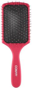 img 4 attached to 💆 Conair Detangling Paddle Brush, 8.8 Ounce | Color Varies for Effective Hair Detangling