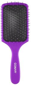 img 1 attached to 💆 Conair Detangling Paddle Brush, 8.8 Ounce | Color Varies for Effective Hair Detangling