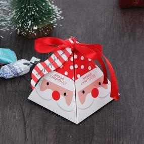 img 3 attached to 🎁 30 Подарочных коробок на Рождество – Декоративные коробки для конфет и печенья – Упаковка подарков Санта-Клауса для праздников и Нового года