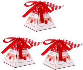 img 4 attached to 🎁 30 Подарочных коробок на Рождество – Декоративные коробки для конфет и печенья – Упаковка подарков Санта-Клауса для праздников и Нового года