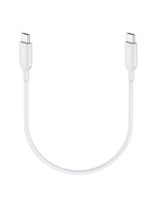 img 4 attached to 🔌 Anker Powerline III 60W USB C-кабель - кабель 1 фут резервного питания USB-C до USB-C для MacBook Pro 2020, iPad Pro 2020, Switch, Samsung Galaxy S20 Plus S9 S8 Plus, Pixel и других устройств (белый)