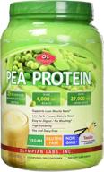 🌱 organic vanilla pea protein powder by olympian labs - 736g, 20 servings logo