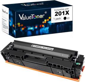 img 4 attached to Valuetoner Compatible Toner Cartridge for HP 201A 201X MFP M277dw M252dw - Black Ink Replacement