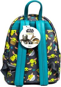 img 1 attached to 🎒 Exclusive Mandalorian Child Mini Backpack: Your Ultimate Entertainment Accessory